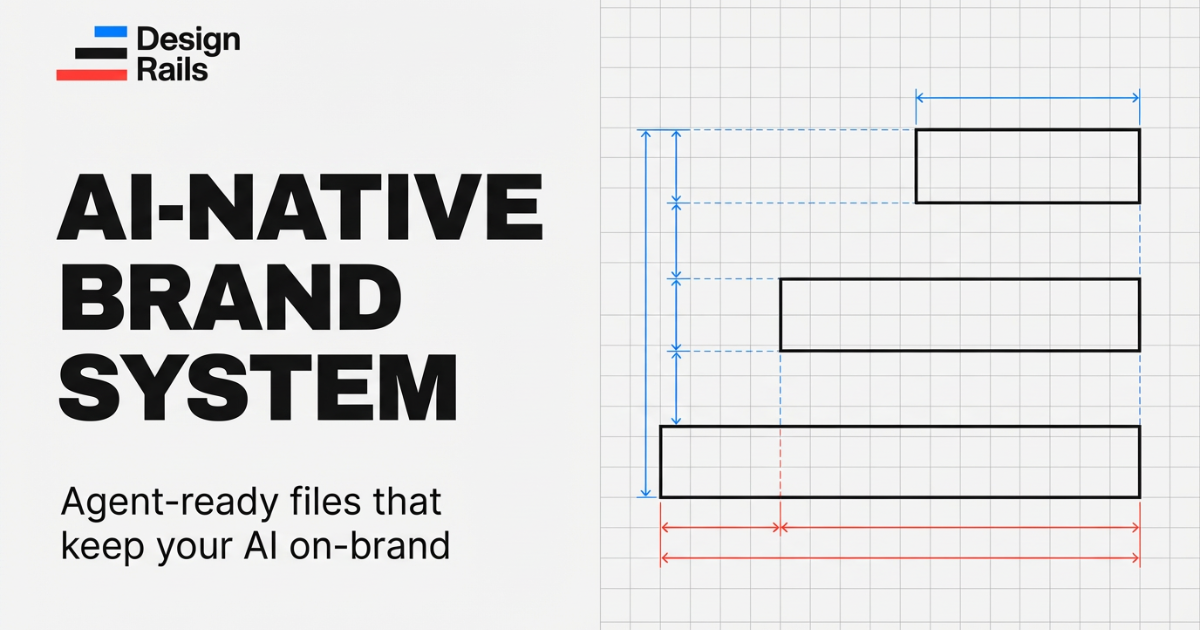 Show HN：Design Rails – 為 AI 編碼代理提供完整的品牌套件